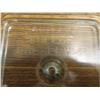 Image 3 : Vintage refrigerator cheese preserver - directions on lid