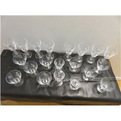 20 Pieces of Pinwheel crystal