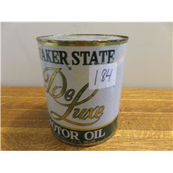 1 US gallon Quaker state oil display can