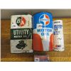 Image 1 : B.A. quart oil, Royalty oil quart - Victor rubber patch, Norco kit patch