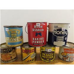 Empress, CO-OP, ED Smith jam, Sask Honey, Blue Honey