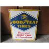 Image 1 : Metal good year sign, raised letters '60s  20 x 30