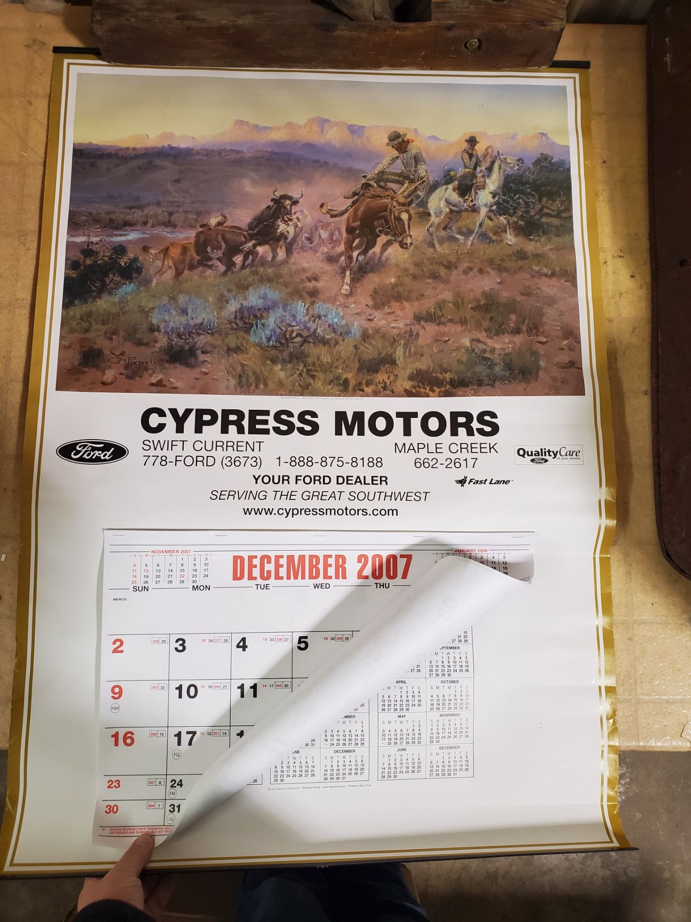 3 ADVERTISING CALENDARS