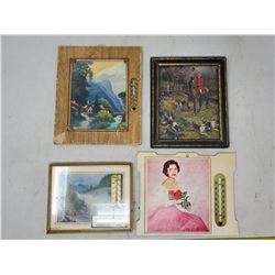 VINTAGE THERMOMETER PICTURES