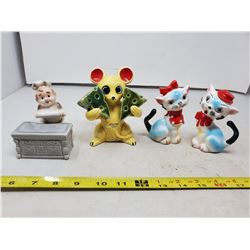 JAPAN STAMPED SALT & PEPPER SHAKERS