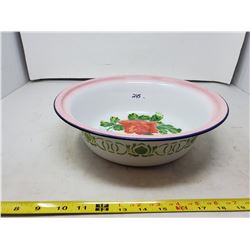 LUCKY ELEPHANT ENAMEL BOWL