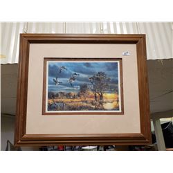 FRAMED & MATTED PICTURE MADE IN CANADA JIM HANSEL