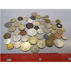 50 world coins