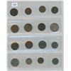 Image 2 : 2 SHEETS OF VARIOUS COINS LOT OF 32