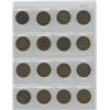 Image 2 : 1 SHEET OF BRITISH ONE PENNY LOT OF 16 VARIOUS