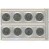 Image 2 : 1 SHEET OF NICKLE DOLLARS CANADAIN VARIOUS DATES AND GRADE