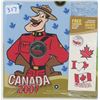 Image 1 : 2007 CANADIAN COLOR 25 CENT RCMP