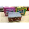 Image 1 : 3 TIN LUNCH BOXES