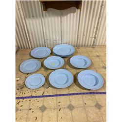 12 BLUE JOHNSONS DISHES