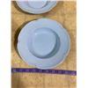Image 2 : 12 BLUE JOHNSONS DISHES