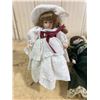 Image 5 : 3 COLLECTABLE VICTORIAN STYLE DOLLS