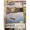 Image 11 : 10 SATURDAY EVENING POST MAGAZINES 1955- 1956