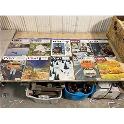 10 SATURDAY EVENING POST MAGAZINES 1955- 1956