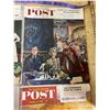 Image 7 : 10 SATURDAY EVENING POST MAGAZINES 1955- 1956