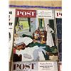 Image 8 : 10 SATURDAY EVENING POST MAGAZINES 1955- 1956