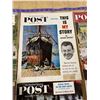 Image 9 : 10 SATURDAY EVENING POST MAGAZINES 1955- 1956