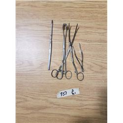 Lot of Vintage Veterinary Tools