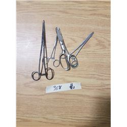 Lot of Vintage Veterinary Tools