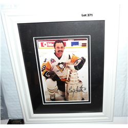 Signed Bryan Trottier Framed Picture
