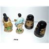 Image 2 : Hawaii and Greece Salt & Pepper Shakers