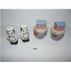 Chefs, Noah's Ark Salt & Pepper Shakers