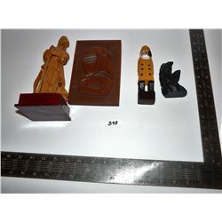 Hawaii, Sea Captain, Wood Carvings