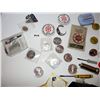 Image 2 : Ass't. Pins, Tokens, Tin, etc.