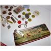 Image 4 : Ass't. Pins, Tokens, Tin, etc.