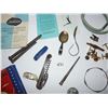 Image 2 : Miscellanous - Bratz pins, World's Fair 8MM film, Knives, Bracelet, etc.