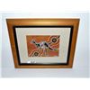 Image 3 : Original Australian 'Roo Dot Art Painting Signed Allan; Wolf Morrisseau Print "Sea Turtle"
