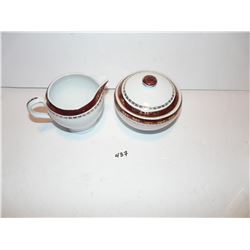 Alfred Meakin "Kingsdale" Cream & Suger