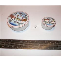 Villeroy & Boch Naif Christmas Double Trinket Dish