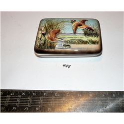 Japan Pheasant Dish With Ashtrays