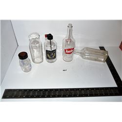 Old Bottles, Carter Ink, Burdock Blood Bitters, Milk Bottle, Baby Bottle, Resdan