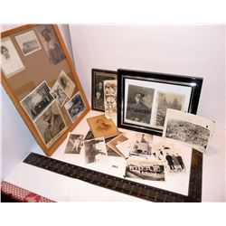 Old Framed Pictures, Loose Photos, Soldiers, War