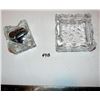 Image 2 : Lighter In Glass Holder & Glass Ashtray