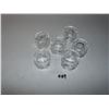 Image 2 : Crystal Napkin Holders (Pinwheel?) Set Of 6