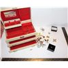 Image 2 : Vintage Jewellery Music Box Plus Contents