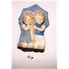 Image 6 : Vintage Grafenthal Carl Schneider Erben (?) Porcelain Boy & Girl Under Umbrella