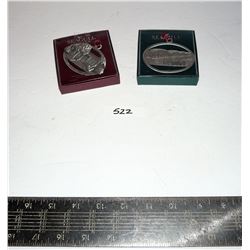 Seagull Pewter Christmas Ornaments (NIB)