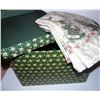 Image 1 : Christmas Storage  Box & Christmas Table Cloth - Approx. 119" Long and 59" Wide