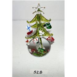 Avon Blown Glass Christmas Tree (NIB)