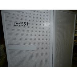 Display Board Approximately 6' High x 6' 4"