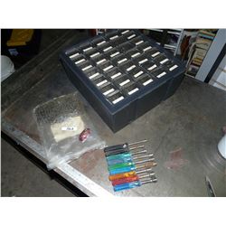 Organizer Bin, Roller Chain, Nut Drivers