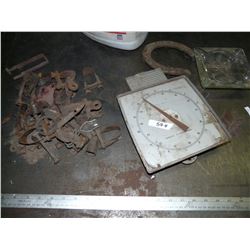 Buggy Parts, Horseshoe, Scale, etc.